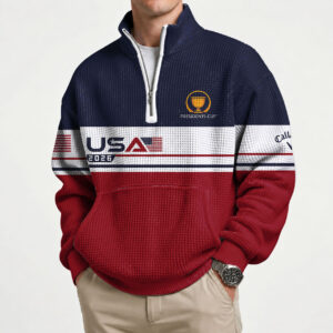 2026 Presidents Cup Team USA PRE261 Limited Callaway Quarter-Zip
